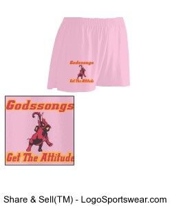 Women"s Pink Shorts Design Zoom